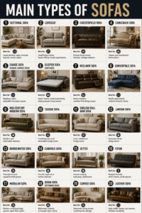 Types of Sofa
