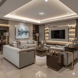 Contemporary and Luxurious Living Room Interiors