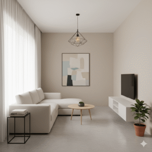Modern Minimalistic Living Room Design