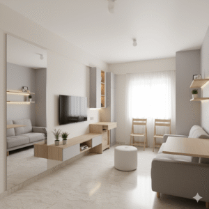 Smart and Space-Saving Apartment Designs