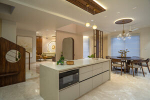 Luxury interior designer in Ahmedabad – Modern 4BHK Kitchen design