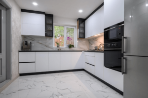 L Shaped Modular Kitchen Design