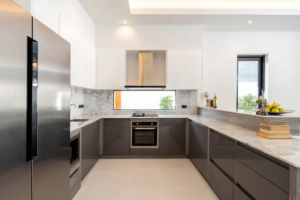 U Shaped Modular Kitchen Design