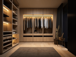 L-Shaped Wardrobe