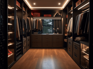 Walk-in Wardrobe Design for Bedroom