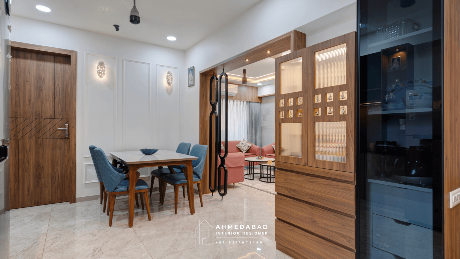 3 BHK Interior Designing in Ahmedabad