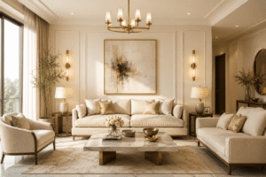 Living Room Colour Ideas for Homes in Ahmedabad