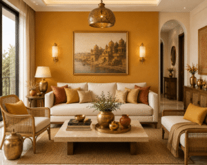 Warm Ochre & Gold — The Colour of Ahmedabad's Light