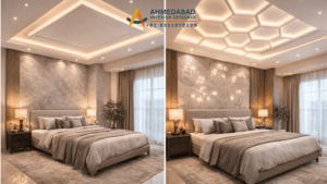 Elegant bedrooms with modern ceiling designs