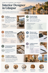 How to Choose the Right Interior Designer in Udaipur