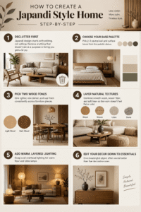 How to Create a Japandi Style Home Step-by-Step