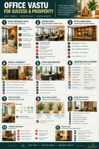 Office Vastu Tips 11 Proven Vastu Shastra Tips to Boost Wealth, Productivity & Positive Energy at Work
